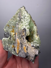 Load image into Gallery viewer, High-Grade Green Wavellite Collectors Specimen - Radiating Botryoidal Crystal Formation - Arkansas, USA