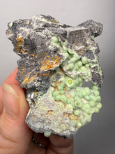 Load image into Gallery viewer, High-Grade Green Wavellite Collectors Specimen - Radiating Botryoidal Crystal Formation - Arkansas, USA