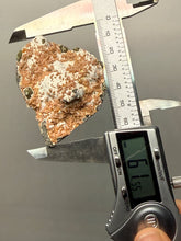 Load image into Gallery viewer, Peach Druzy Heulandite on Matrix – India | Rare Peach Crystal Mineral Specimen for Collectors & Display