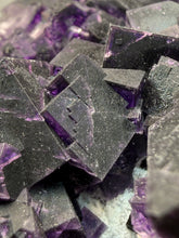 Load image into Gallery viewer, High-Grade Rare Purple-Green-Blue Cubic Fluorite | Cabinet Mineral Collector Specimen | Zhejiang Province, China