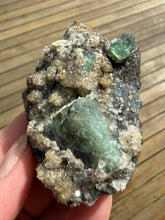Load image into Gallery viewer, Rare Tenebrescent Color-Changing Cubic Fluorite | Hidden Forest Pocket — Diana Maria Mine, Frosterley, Weardale, County Durham, England