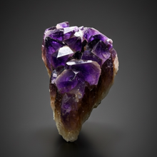 Load image into Gallery viewer, Premium Hematite-Phantom Deep Magenta Ametrine Cluster | Deccan Traps, India | Collector Mineral Specimen