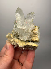 Load image into Gallery viewer, Chlorite-Included Quartz Cluster (Green Phantom Quartz) | Pakistan Mineral Specimen