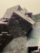 Load image into Gallery viewer, High-Grade Rare Purple-Green-Blue Cubic Fluorite | Cabinet Mineral Collector Specimen | Zhejiang Province, China