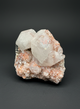 Load image into Gallery viewer, Rare Red Druzy Apophyllite with Red Stilbite Cluster | India | Collector Mineral Specimen