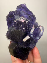 Load image into Gallery viewer, High-Grade “Tanzanite” Fluorite Cluster — Quan Zhou, Yongchun County, Fujian, China | Collector Mineral Specimen