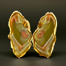 Load image into Gallery viewer, Premium Sumatra Agate Pair (Banded Chalcedony) Display Specimen | Indonesia