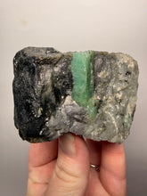 Load image into Gallery viewer, Emerald Variety Green Beryl on Matrix | Northern Bahia, Brazil | Collector Mineral Display Specimen