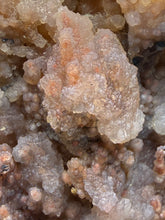 Load image into Gallery viewer, “Goblin Chalcedony” Pink & Orange Druzy Botryoidal Stalactites — Tichka Massif, High Atlas, Morocco