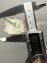 Load image into Gallery viewer, Lime Green Tourmaline on Matrix– Pegmatite Mineral Specimen from Pakistan