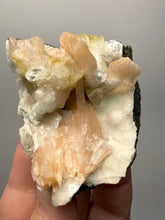 Load image into Gallery viewer, High-Grade Green Apophyllite on Stilbite Zeolite | Premium Indian Mineral Specimen