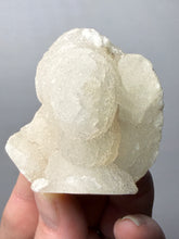 Load image into Gallery viewer, High-Grade “Dream Cloud” Druzy Chalcedony Stalactite — Maharashtra, India (Collector Display Specimen)
