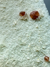 Load image into Gallery viewer, High-Grade Naturally Faceted Red Spessartine Garnet on Matrix — Skardu, Pakistan