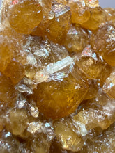 Load image into Gallery viewer, Hessonite Garnet Cluster on Matrix – Natural Collector Specimen from Pakistan | High-Grade Orange-Red Garnet Crystals