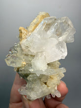 Load image into Gallery viewer, Chlorite-Included Quartz Cluster (Green Phantom Quartz) – Pakistan Mineral Specimen