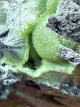 Load image into Gallery viewer, High-Grade Green Wavellite Collectors Specimen - Radiating Botryoidal Crystal Formation - Arkansas, USA