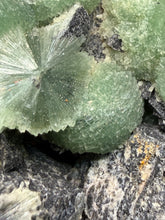 Load image into Gallery viewer, High-Grade Green Wavellite Collectors Specimen - Radiating Botryoidal Crystal Formation - Arkansas, USA