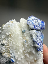 Load image into Gallery viewer, Afghan Lazurite W Afghanite Specimen | Deep Blue Lapis-Grade Crystal on Matrix | Collector Display Mineral