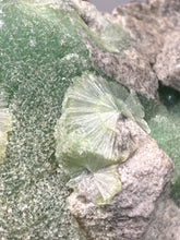 Load image into Gallery viewer, High-Grade Green Wavellite Collectors Specimen - Radiating Botryoidal Crystal Formation - Arkansas, USA