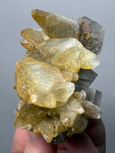 Load image into Gallery viewer, Isometric Fluorite & Scalenohedral Calcite Specimen | Pakistan Mineral Collector Display Piece