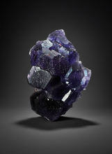 Load image into Gallery viewer, High-Grade “Tanzanite” Fluorite Cluster — Quan Zhou, Yongchun County, Fujian, China | Collector Mineral Specimen