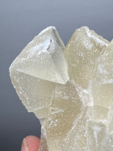 Load image into Gallery viewer, Rare Druzy Golden “Diamond” Calcite on Zeolite Matrix — Maharashtra, India | Collector Cabinet Specimen