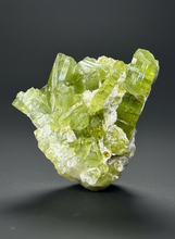 Load image into Gallery viewer, Lime Green Tourmaline on Matrix– Pegmatite Mineral Specimen from Pakistan