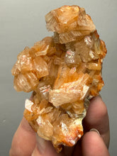 Load image into Gallery viewer, High-Grade Orange Heulandite on Matrix — Maharashtra, India | Zeolite Cluster Specimen