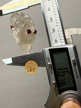 Load image into Gallery viewer, High-Grade Naturally Faceted Red Spessartine Garnet on Matrix — Skardu, Pakistan