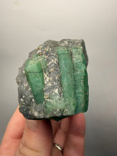 Load image into Gallery viewer, Emerald Variety Green Beryl on Matrix | Northern Bahia, Brazil | Collector Mineral Display Specimen