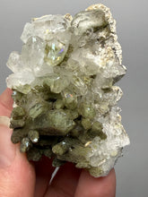 Load image into Gallery viewer, Chlorite-Included Quartz Cluster (Green Phantom Quartz) | Pakistan Mineral Specimen