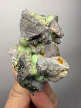 Load image into Gallery viewer, High-Grade Green Wavellite Collectors Specimen - Radiating Botryoidal Crystal Formation - Arkansas, USA