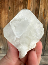 Load image into Gallery viewer, Twinned Apophyllite + Pearl Heulandite • Maharashtra, India