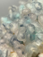 Load image into Gallery viewer, Blue-Green Chrysocolla in Botryoidal Chalcedony Cabinet Specimen | Indonesia