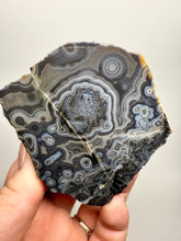Load image into Gallery viewer, Mystical Turkish Stick & Eye Agate with Intriguing Inclusions – Great Banding and Eyes