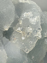 Load image into Gallery viewer, Druzy Chalcedony Stalactites with Druzy Clear Apophyllite | Maharashtra, India