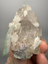 Load image into Gallery viewer, Pink Morganite, Mint Green Tourmaline, Purple Lepidolite in Shiny Quartz – Pegmatite Mineral Specimen from Pakistan