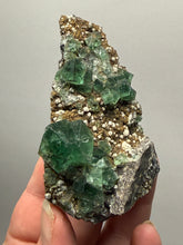 Load image into Gallery viewer, Rare Tenebrescent Color-Changing Cubic Fluorite | Hidden Forest Pocket — Diana Maria Mine, Frosterley, Weardale, County Durham, England