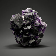 Load image into Gallery viewer, High-Grade Rare Purple-Green-Blue Cubic Fluorite | Cabinet Mineral Collector Specimen | Zhejiang Province, China