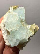 Load image into Gallery viewer, Premium Aquamarine with Mica on Matrix Collector Mineral Specimen – Nagar Valley, Pakistan
