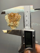 Load image into Gallery viewer, Hessonite Garnet Cluster on Matrix – Natural Collector Specimen from Pakistan | High-Grade Orange-Red Garnet Crystals