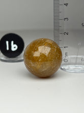 Load image into Gallery viewer, Golden Rutile Quartz (AKA Golden Angel Hair Quartz) Sphere
