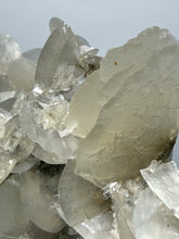 Load image into Gallery viewer, LARGE Silvery Bladed “Rose” Calcite Cluster – Yaogangxian Mine, Hunan, China