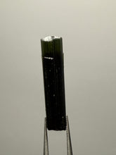 Load image into Gallery viewer, Dark Green Cap Stak Nala Tourmaline with Cleavelandite Flower – Haramosh Mountains, Pakistan | Thumbnail Specimen