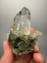 Load image into Gallery viewer, Chlorite-Included Quartz Cluster (Green Phantom Quartz) | Pakistan Mineral Specimen