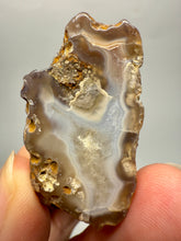 Load image into Gallery viewer, Polished Malawi Agate Half – High-Grade African Banded Agate Display Specimen
