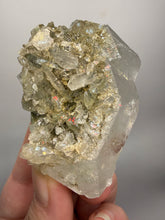 Load image into Gallery viewer, Chlorite-Included Quartz Cluster (Green Phantom Quartz) | Pakistan Mineral Specimen