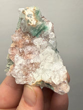 Load image into Gallery viewer, Green Apophyllite on Red & Green Heulandite – Deccan Traps, Maharashtra, India