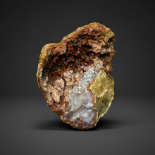 Load image into Gallery viewer, “Goblin Chalcedony” Pink & Orange Druzy Botryoidal Stalactites — Tichka Massif, High Atlas, Morocco