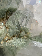 Load image into Gallery viewer, Chlorite-Included Quartz Cluster (Green Phantom Quartz) – Pakistan Mineral Specimen